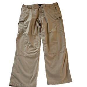 5.11 Tactical Stryke Pants Men’s 42x30 Khaki Ripstop Cargo Utility Work Outdoor